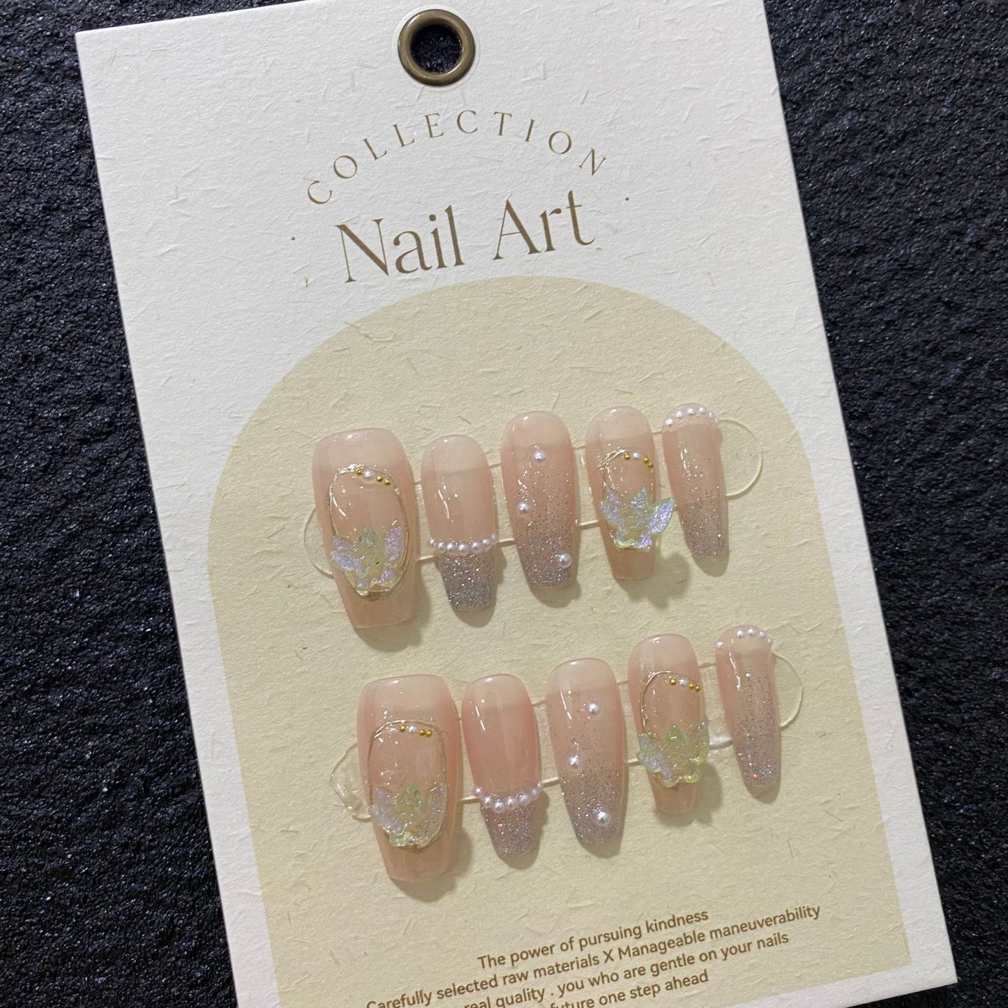 Pure handmade finished removable pop flash wearable nail art patches 2929